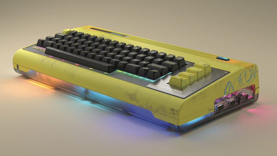 Ретрогики оценят: Commodore выпустила компьютер в стиле Cyberpunk 2077