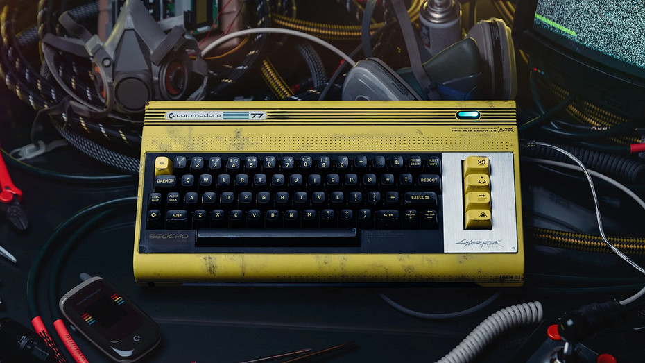 Ретрогики оценят: Commodore выпустила компьютер в стиле Cyberpunk 2077