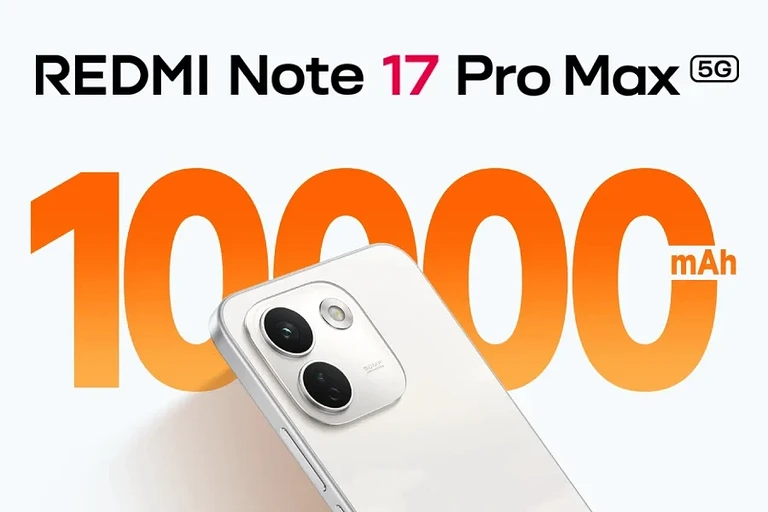 REDMI Note 17 Pro Max 5G стал первым смартфоном Xiaomi с батареей на 10 000 мА*ч