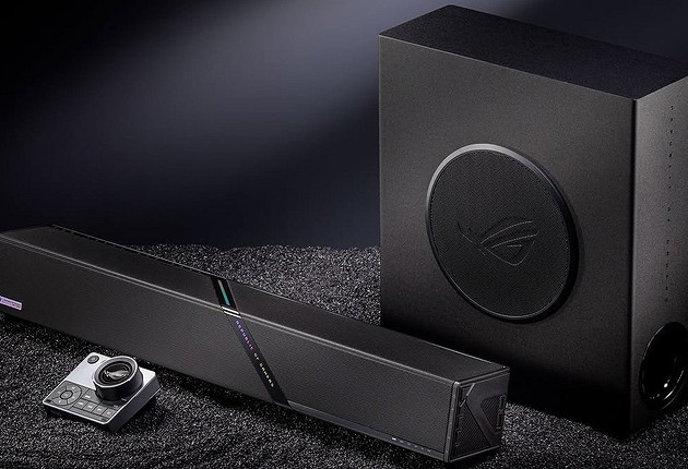 Представлен игровой саундбар Asus ROG Gjallar с Dolby Atmos и беспроводным сабвуфером