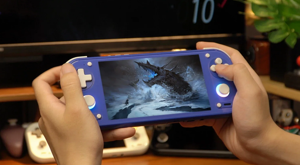Это новый Nintendo Switch Lite? Anbernic выпустила новую консоль с чипом Snapdragon и Android