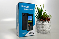 Обзор телефона AOC A245: стабильная связь и до 70 дней без розетки