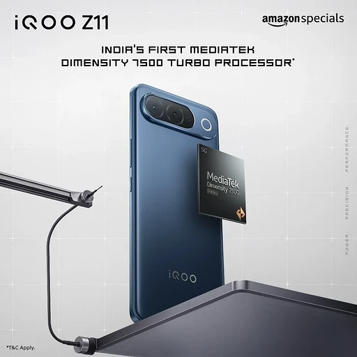 iQOO Z11 станет первым смартфоном на базе процессора Dimensity 7500 Turbo