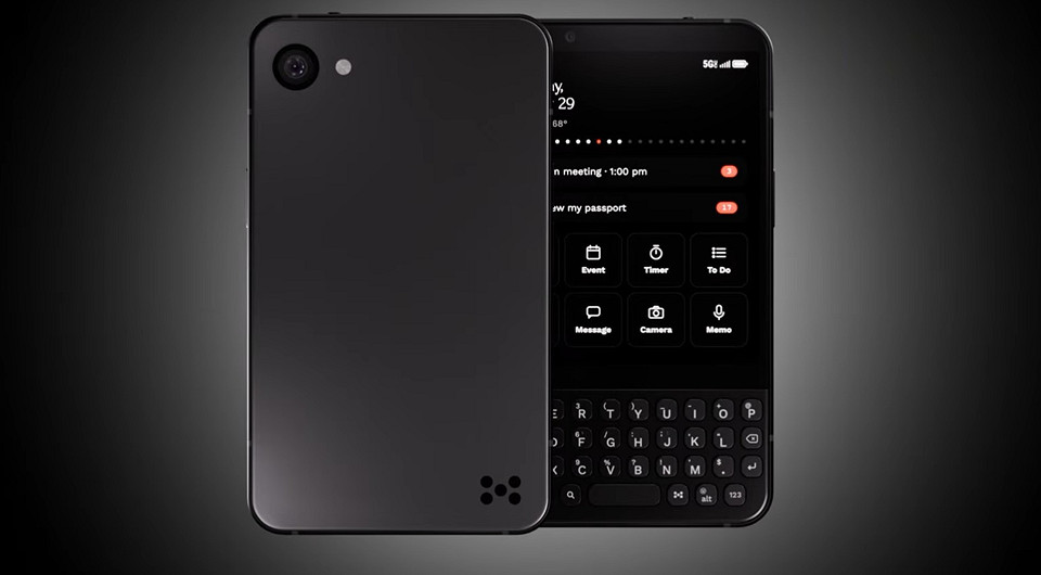 Blackberry, это ты? Minimal Phone 2 впервые показали вживую