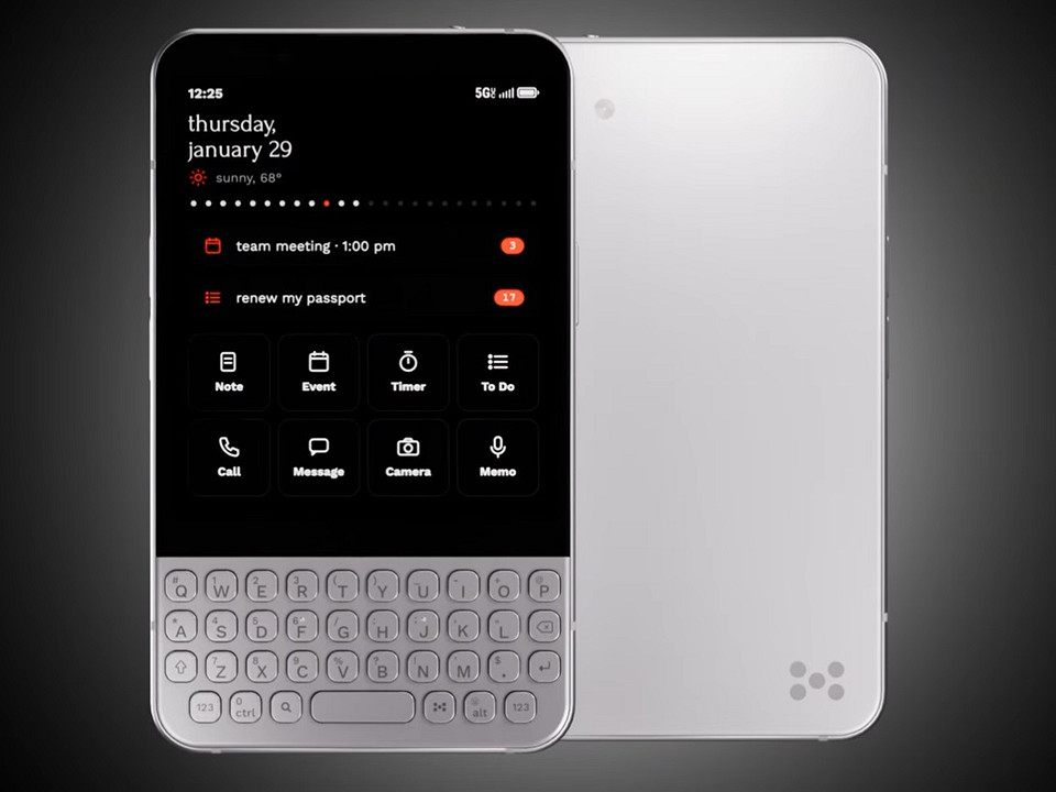 Blackberry, это ты? Minimal Phone 2 впервые показали вживую