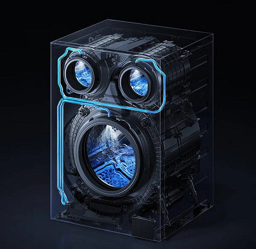 Стиралку Pro Max, заказывали? Вышла Xiaomi Mijia с тремя барабанами, которая сама подбирает режим стирки с помощью ИИ