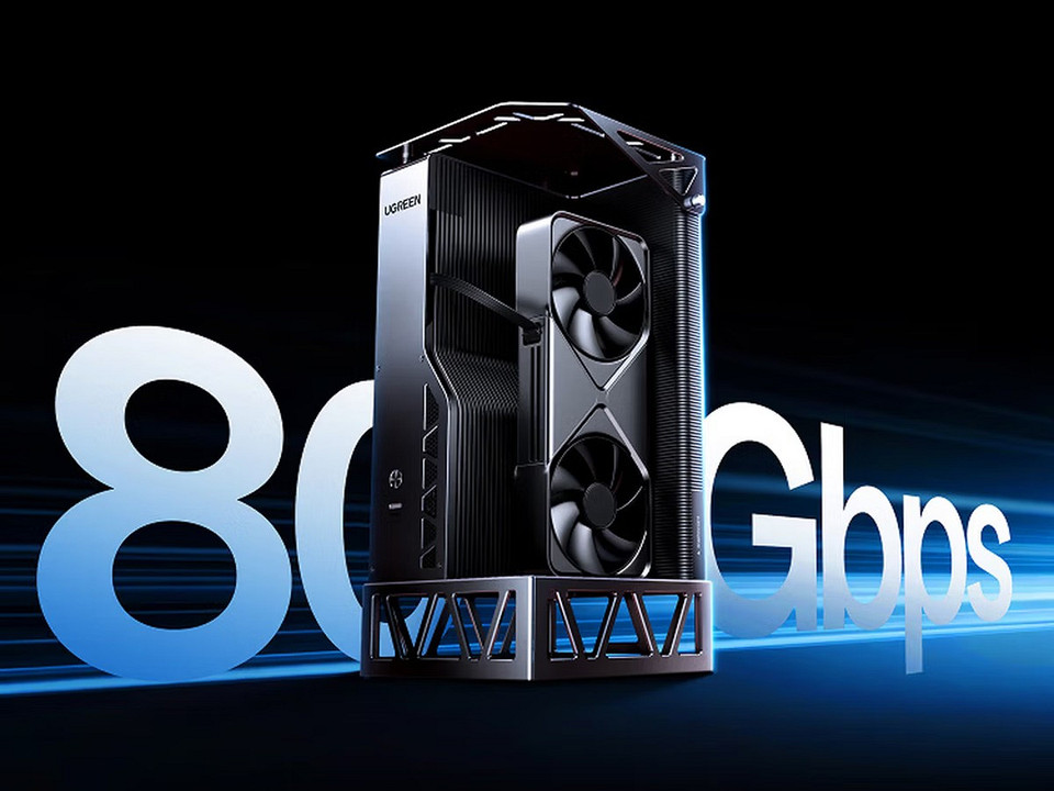 Мечта каждого геймера: Ugreen LinkStation Pro — док-станция eGPU с Thunderbolt 5 и блоком питания на 850 Вт