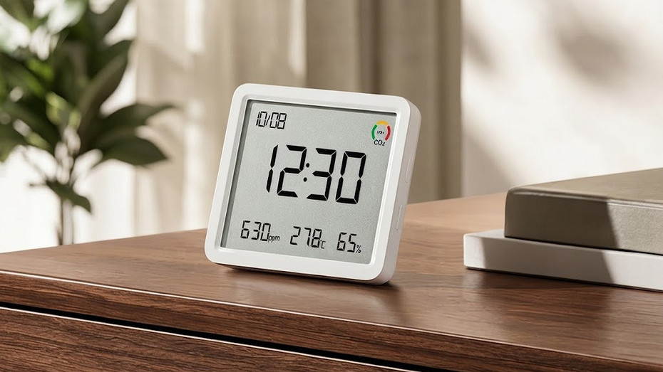 Xiaomi научила датчик следить за воздухом. Mijia Smart Temperature and Humidity Meter 3 Pro получил мониторинг углекислого газа