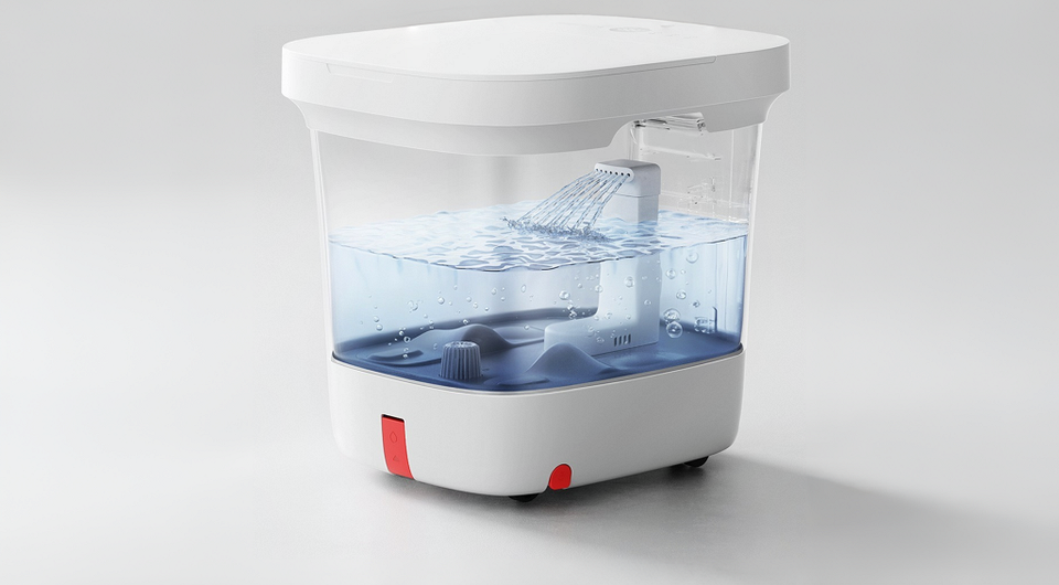 Домашнее СПА для ног: вышла Xiaomi Mijia Sterilizing Foot Bath 2, которая сама стерилизует воду и массирует стопы