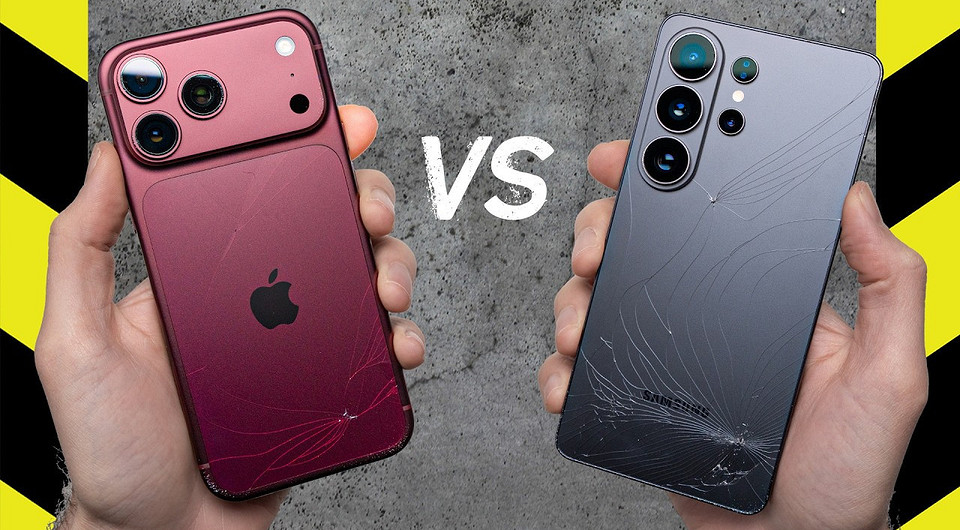 Эксперт сравнил суперфлагманы iPhone 18 Pro Max и Galaxy S26 Ultra на прочность