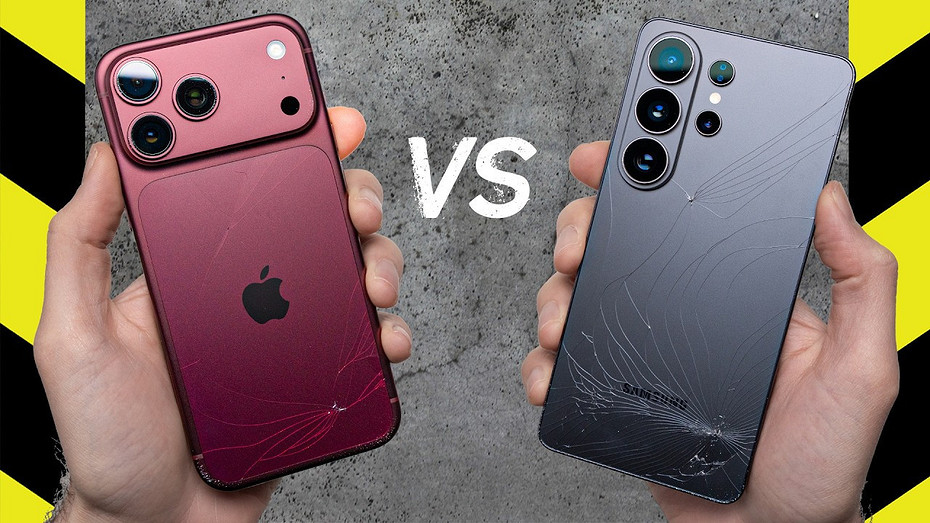 Эксперт сравнил суперфлагманы iPhone 18 Pro Max и Galaxy S26 Ultra на прочность