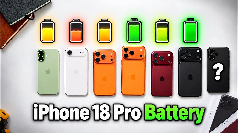 iPhone 18 Pro Max сравнили по автономности с iPhone 18 Pro и старыми iPhone