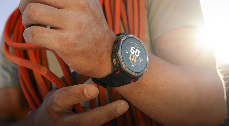 Этим часам зарядка вообще нужна? Вышли Amazfit T-Rex Dual Solar с автомноностью до 180 дней