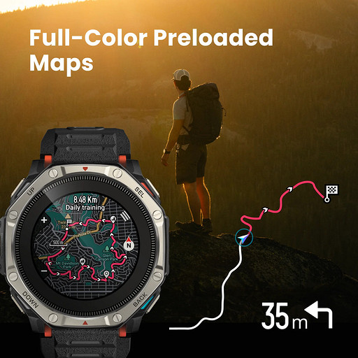 Этим часам зарядка вообще нужна? Вышли Amazfit T-Rex Dual Solar с автомноностью до 180 дней