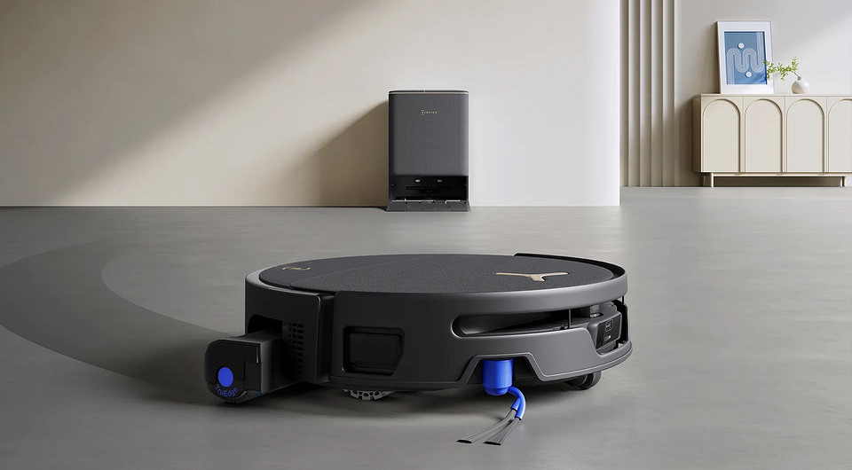 Куда ему столько мощи? Вышел робот-пылесос Ecovacs Deebot T90S Pro Omni с роликовой шваброй и мощностью 40 000 Па