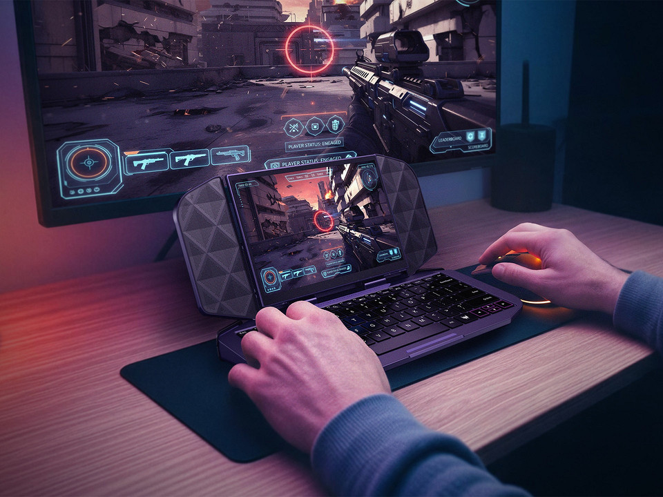 Acer показала необычную портативную консоль на два режима. Project DualPlay Mini превращается в мини-ноутбук