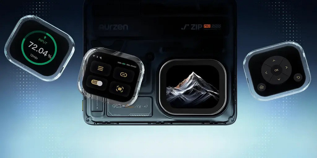 Проектор размером с кошелек? Aurzen ZIP Pro выдает разрешение 1080p и работает от батареи