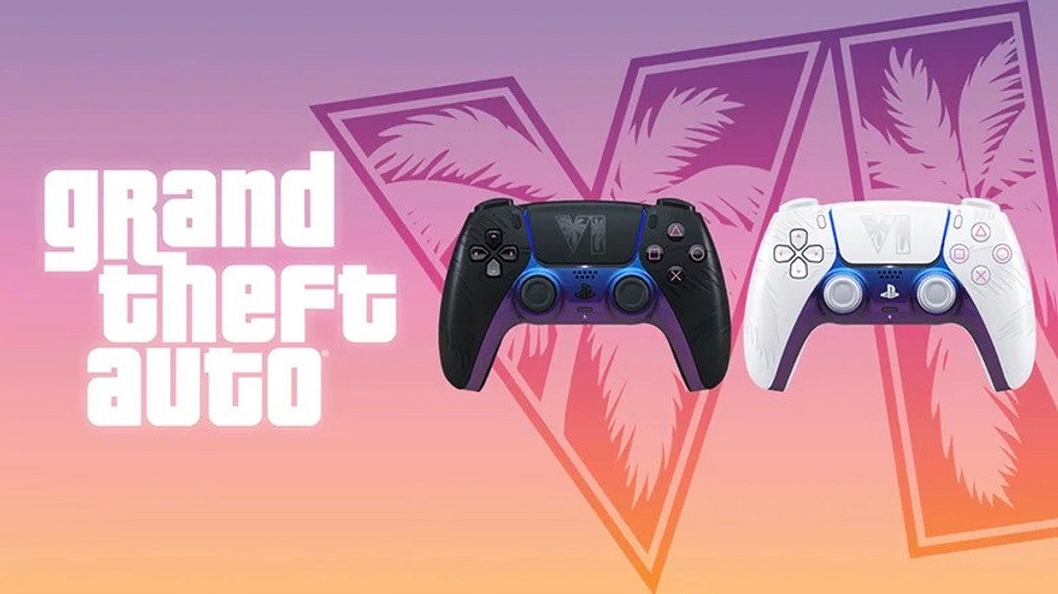 Sony подогревает ажиотаж вокруг GTA 6. DualSense получил две лимитированные версии в стиле Vice City