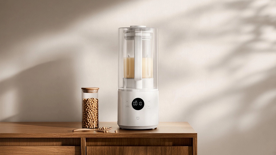 Вышел почти бесшумный блендер Xiaomi Mijia Blender 3. Он готовит соевое молоко за 18 минут