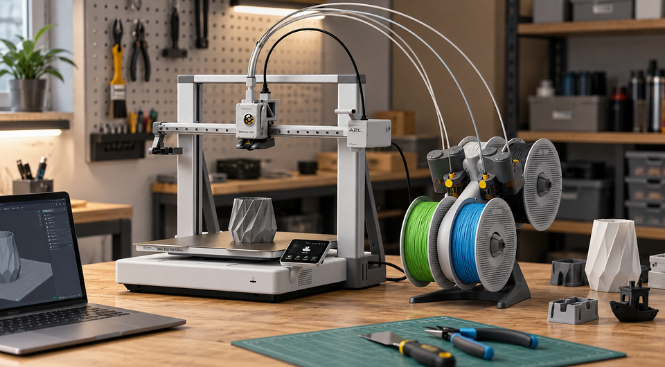 Обзор Bambu Lab A2L: доступный 3D-принтер с большой рабочей зоной