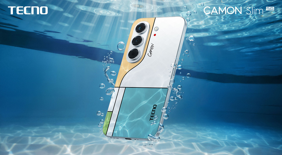 Apple, учись! Tecno выпустила тонкий смартфон Camon Slim 5G с тремя камерами