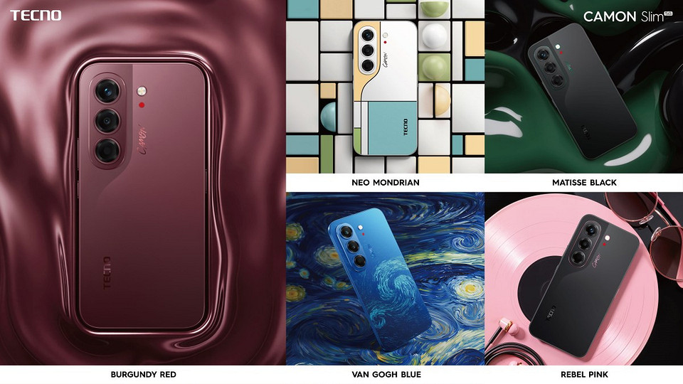 Apple, учись! Tecno выпустила тонкий смартфон Camon Slim 5G с тремя камерами