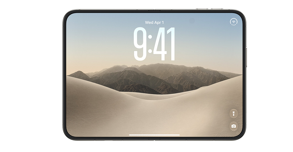 Представлен первый складной смартфон Apple — iPhone Duo с поддержкой стилуса Apple Pencil очень крут